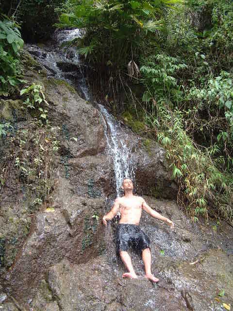 ed, waterfall, costa rica
