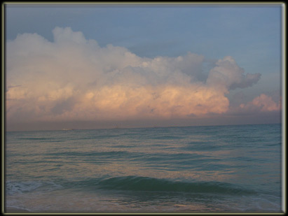 Sunset over Exuma